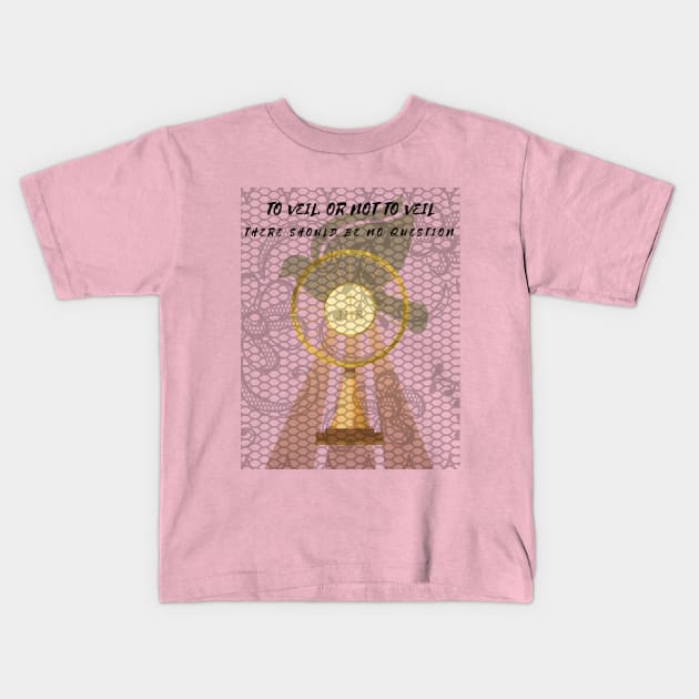 To Veil Or Not To Veil 2 Kids T-Shirt by stadia-60-west